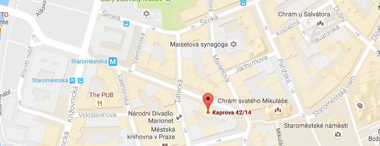 Kaprova 42/14, 110 00 Praha 1